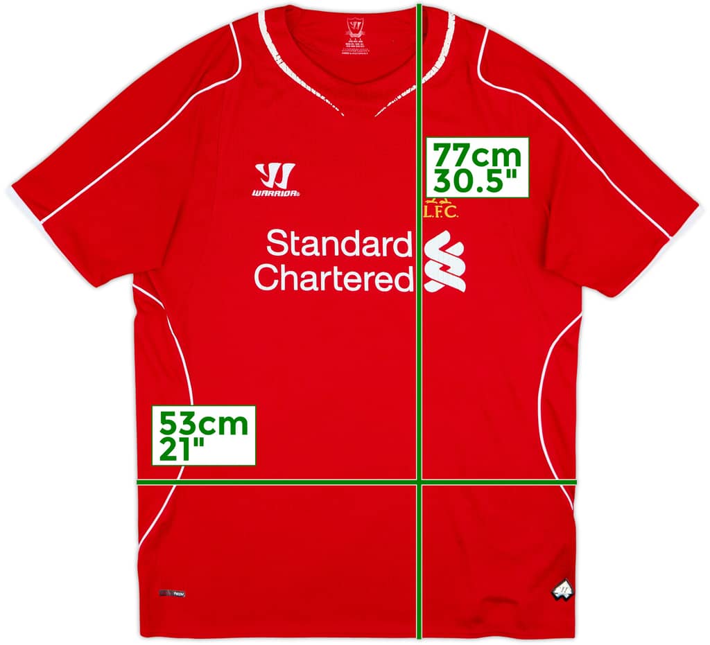 2014-15 Liverpool Home Shirt - 5/10 - (L)