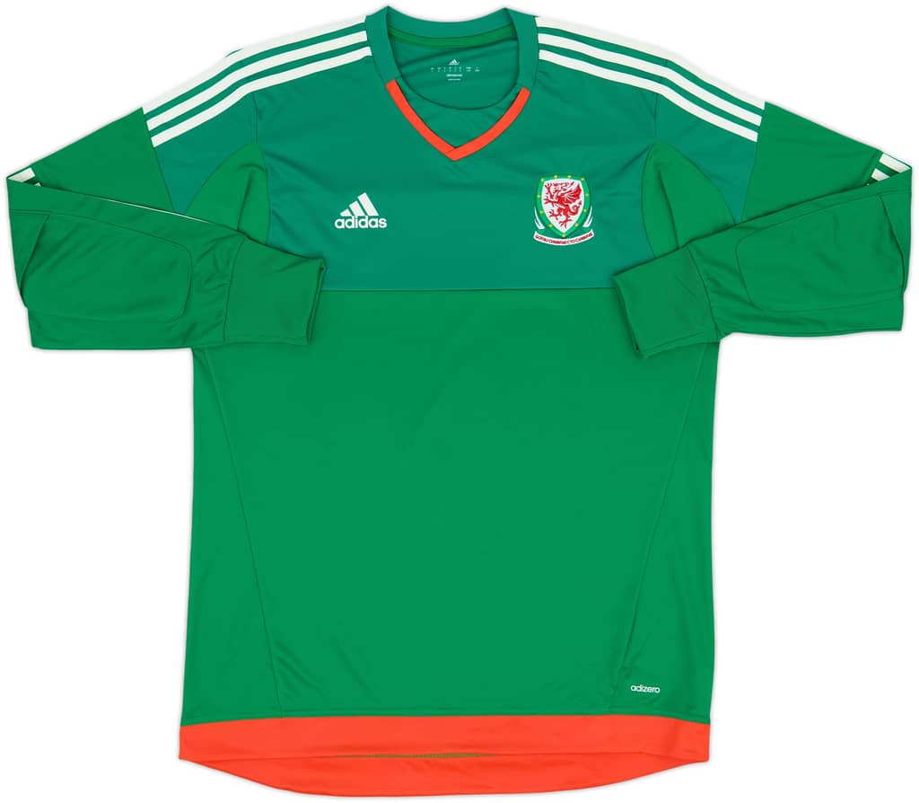 2016-17 Wales Authentic GK Shirt - 10/10 - (L)