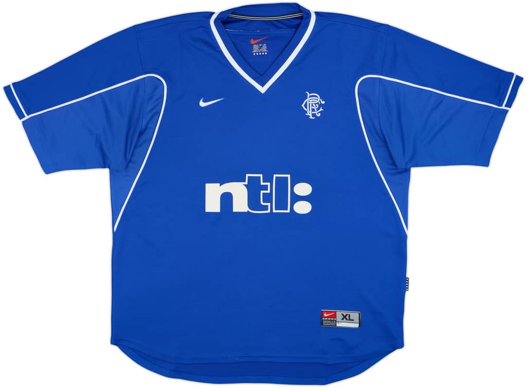 1999-01 Rangers Home Shirt - 6/10 - (XL)