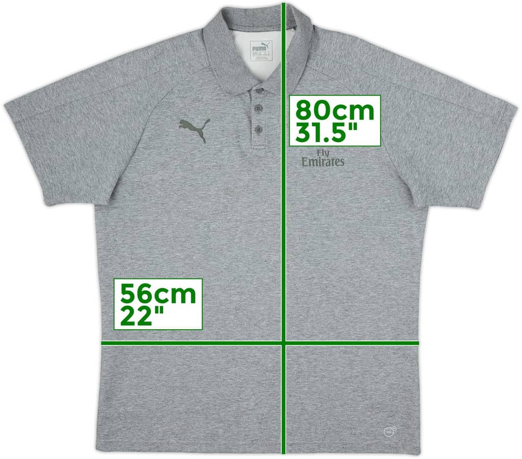 2017-18 Arsenal Puma Polo Shirt - 7/10 - (XXL)