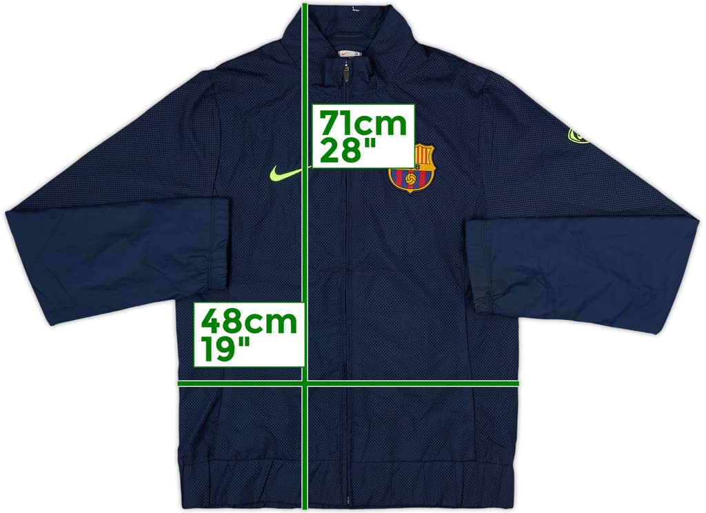 2009-10 Barcelona Nike Track Jacket - 8/10 - (S)