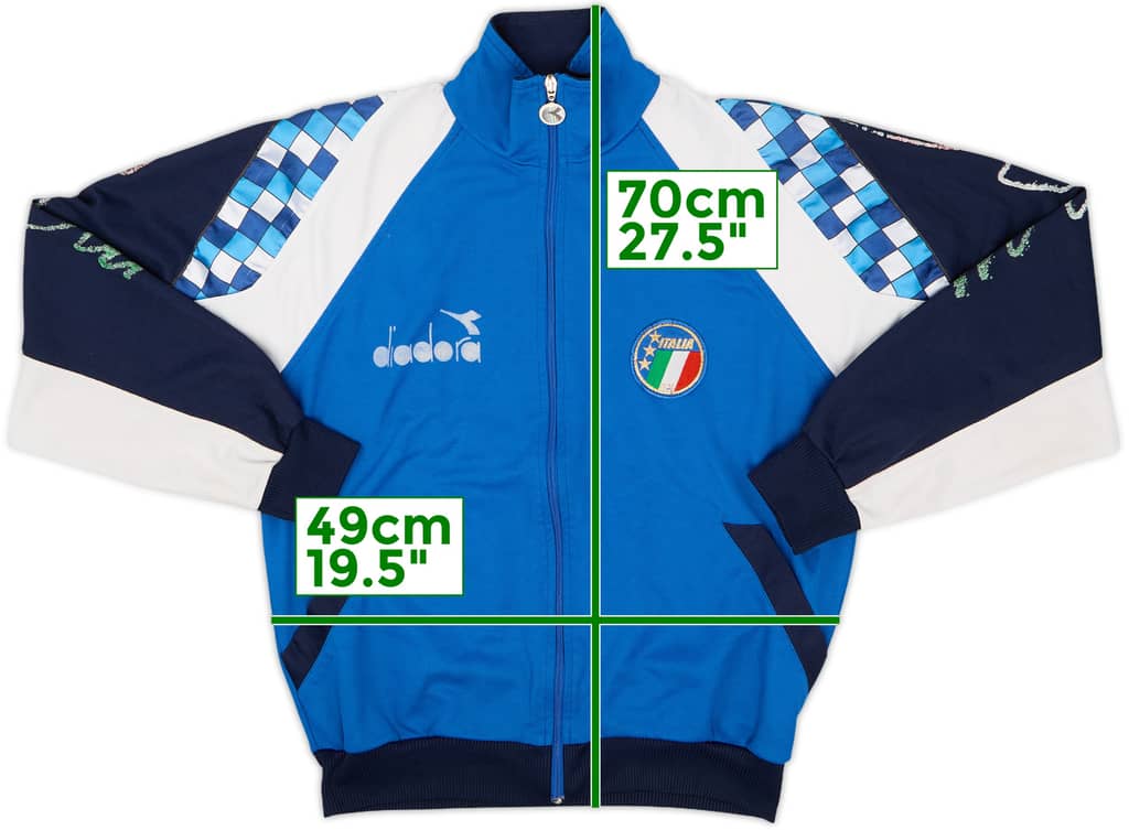1990 Italy Diadora Track Jacket - 6/10 - (L)