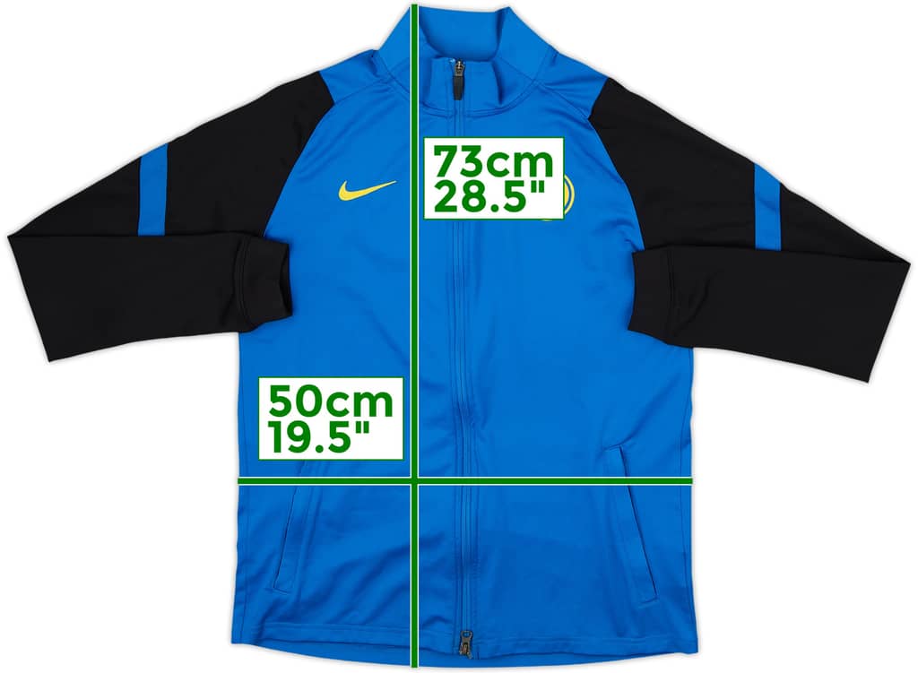 2020-21 Inter Milan Nike Track Jacket - 8/10 - (M)