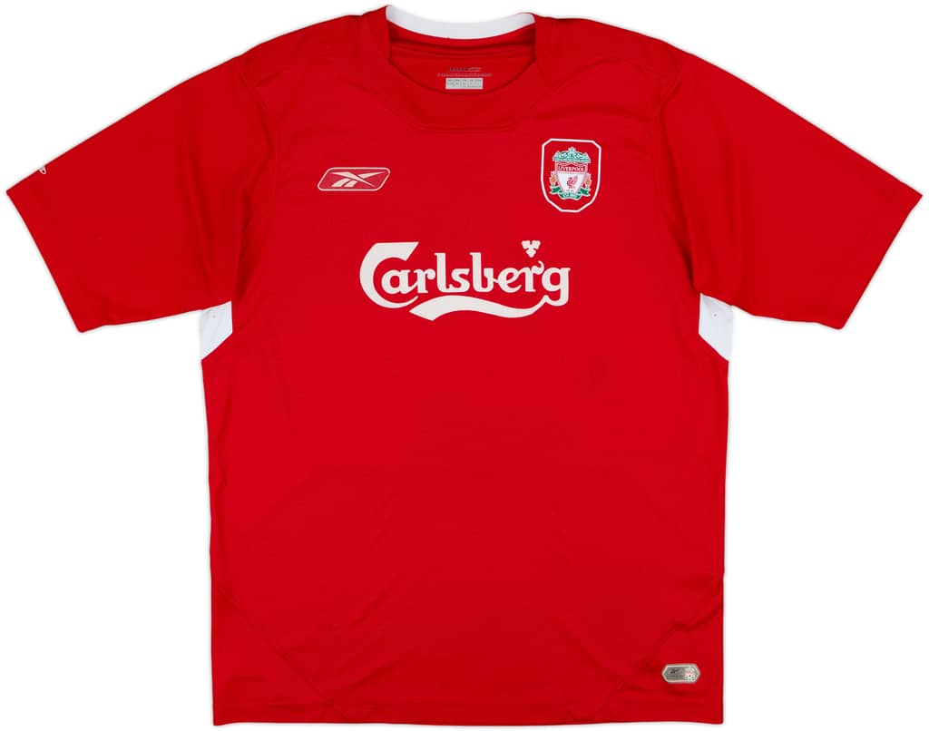 2004-06 Liverpool Home Shirt - 5/10 - (XL)