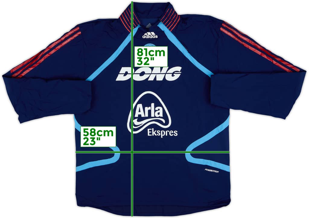 2005-06 Denmark adidas Formotion Drill Top - 6/10 - (M)