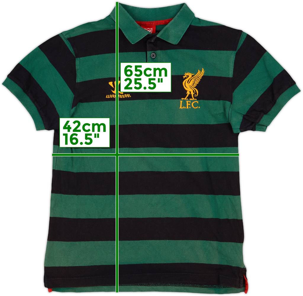 2012-13 Liverpool Warrior Polo Shirt - 9/10 - (S)