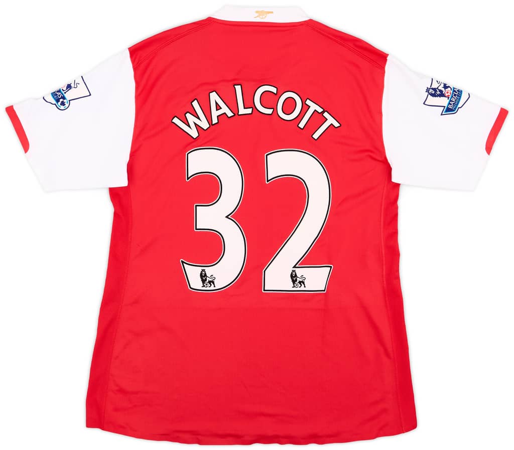 2007-08 Arsenal Match Issue Home Shirt Walcott #32