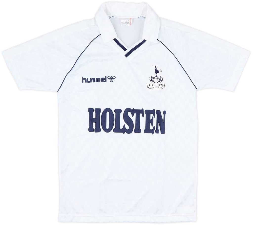 1987-89 Tottenham Home Shirt - 9/10 - (S)