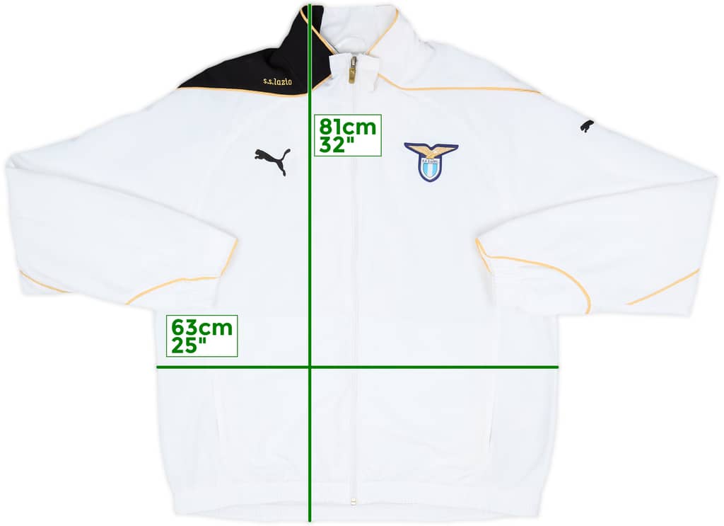 2010-11 Lazio Puma Track Jacket - 8/10 - (XL)