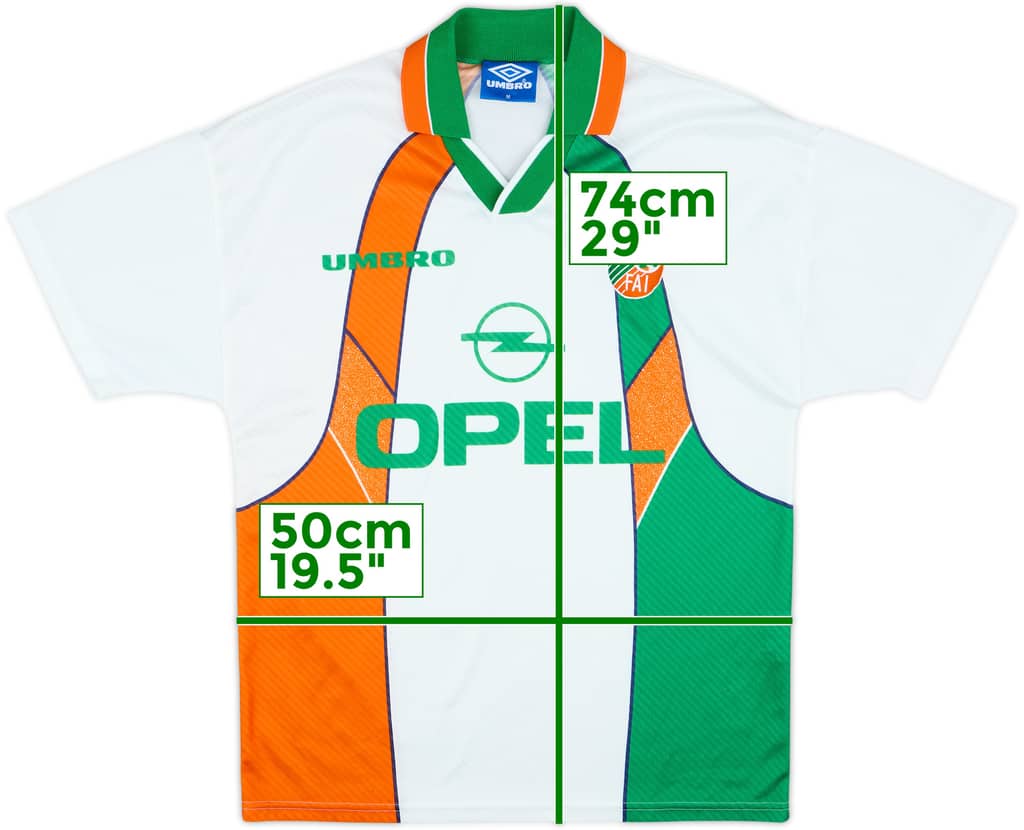 1994-96 Ireland Away Shirt - 9/10 - (M)