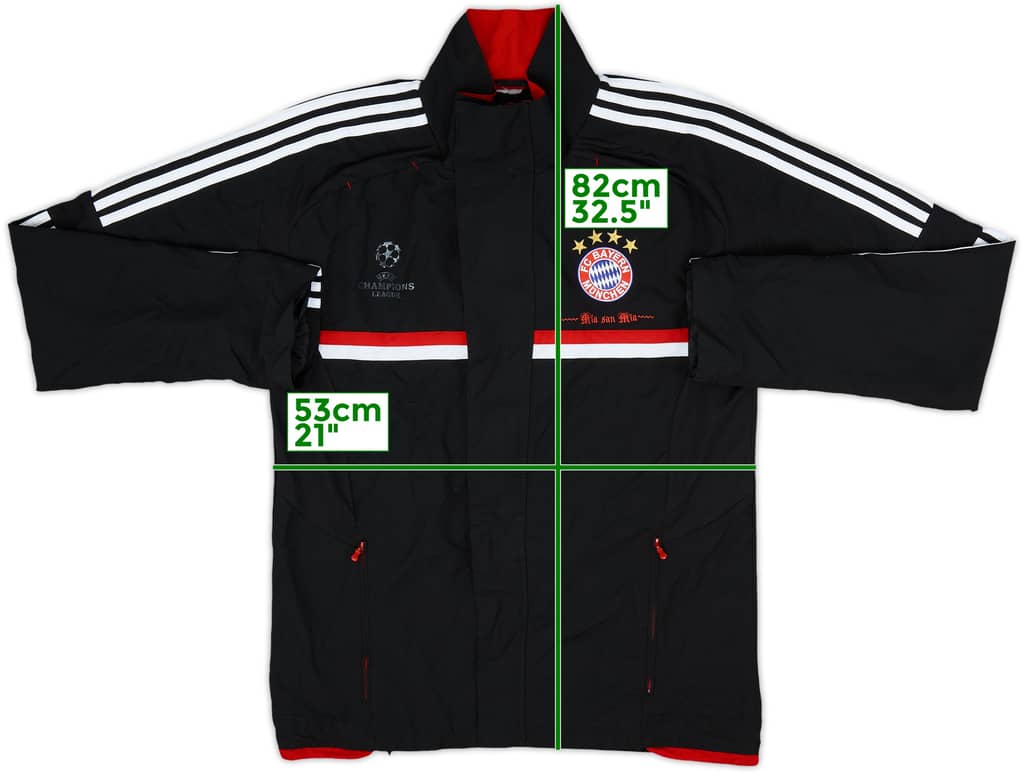 2011-12 Bayern Munich adidas CL Track Jacket - 5/10 - (M)