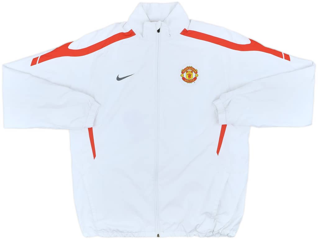 2010-11 Manchester United Nike Track Jacket - 8/10 - (XL)