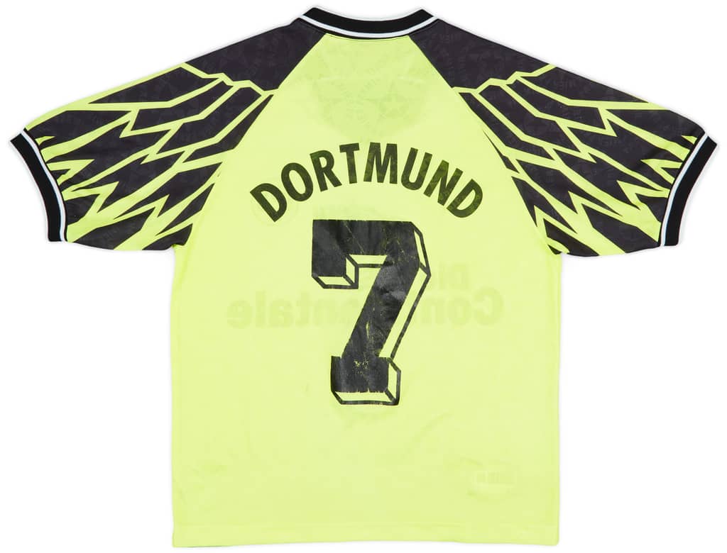 1994-95 Borussia Dortmund Home Shirt #7 - 5/10 - (M)