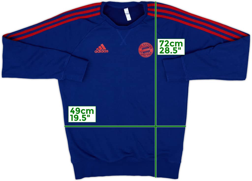 2021-22 Bayern Munich adidas Sweat Top - 10/10 - (M)