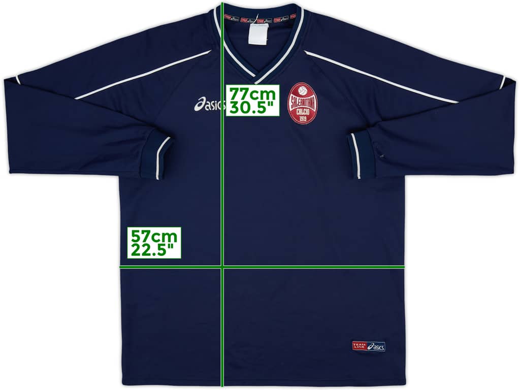 2005-06 Salernitana Asics Drill Top - 8/10 - (XL)