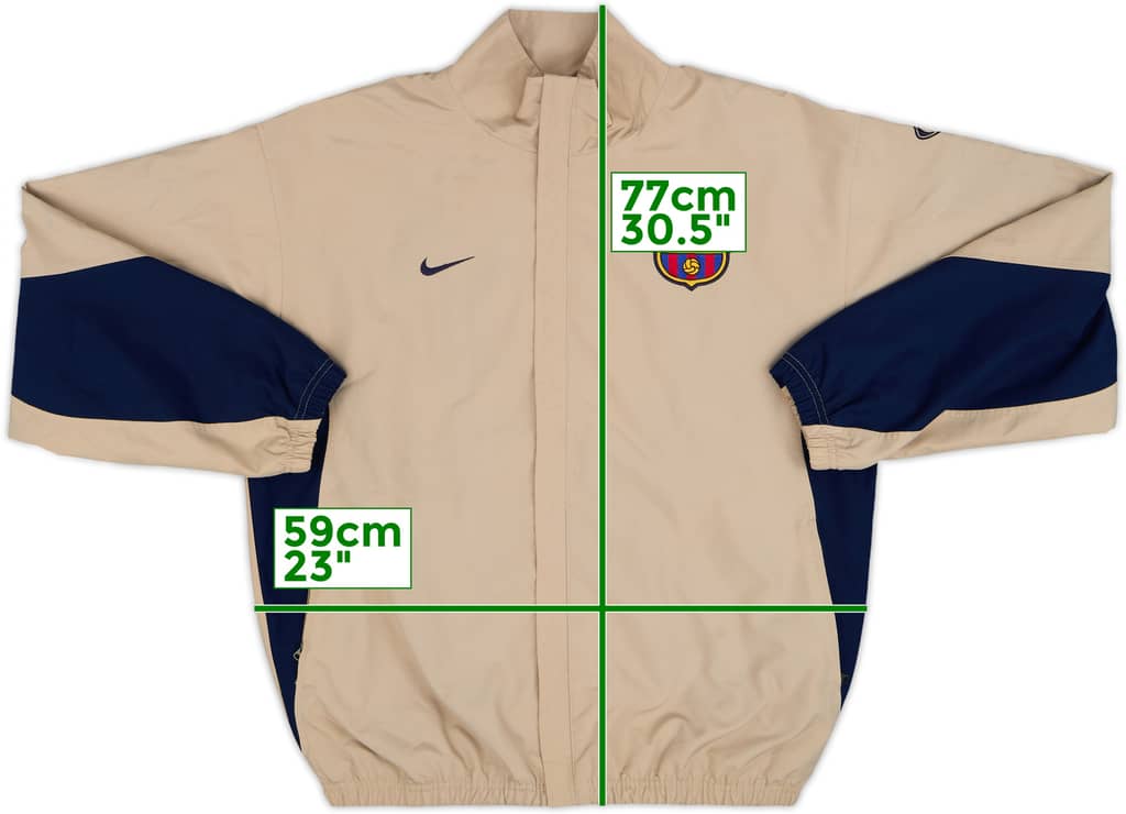 2003-04 Barcelona Nike Track Jacket - 9/10 - (M)