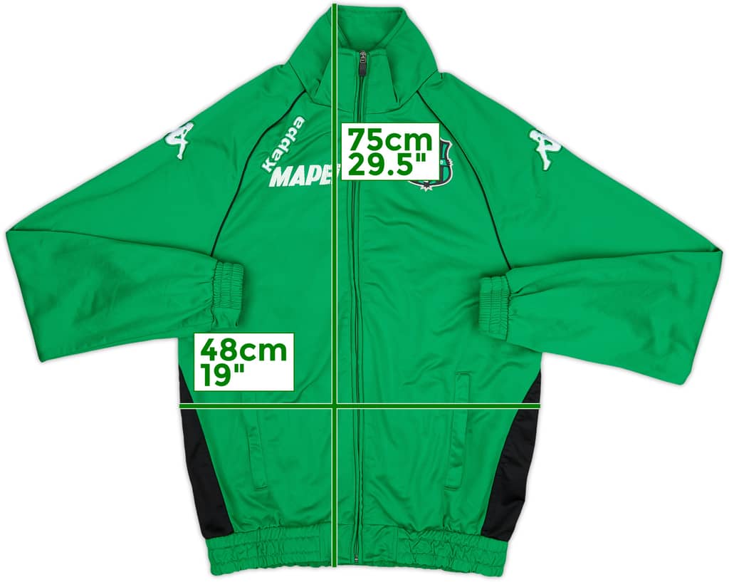 2016-17 Sassuolo Kappa Track Jacket - 6/10 - (S)