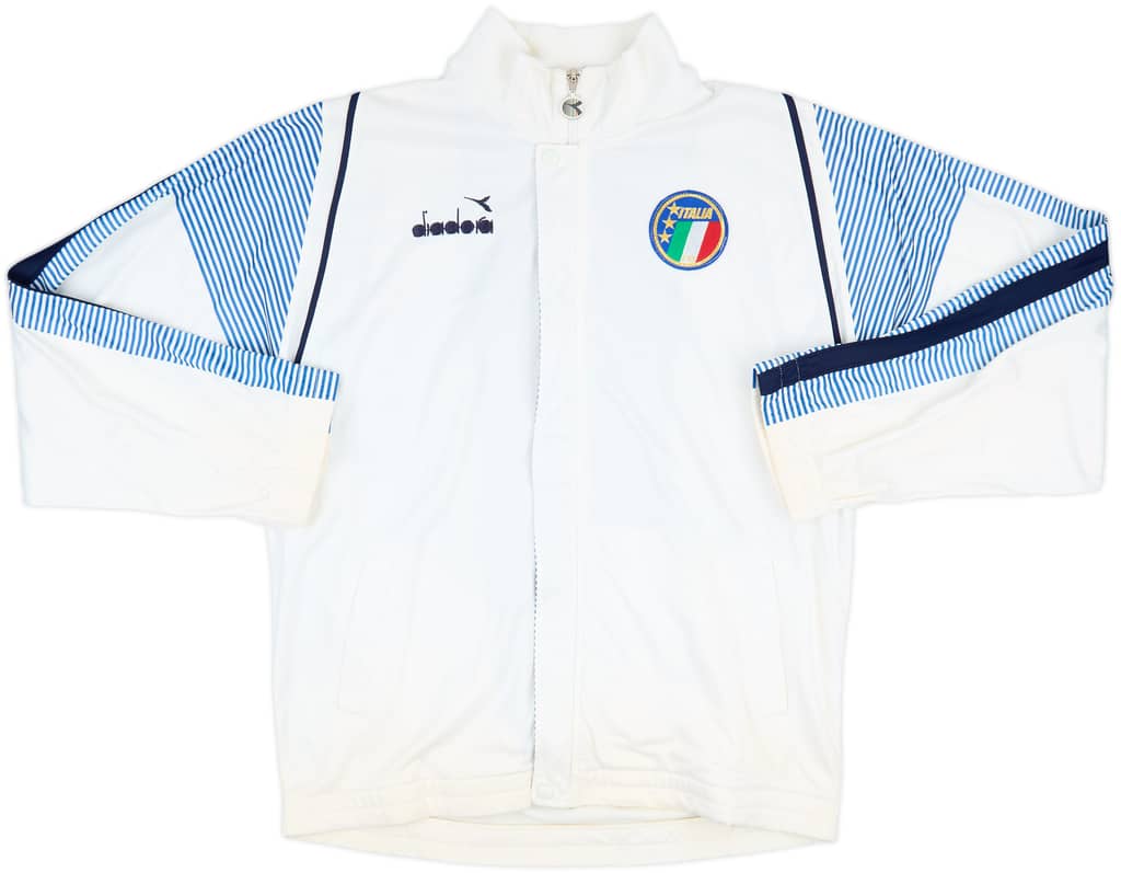 1988-90 Italy Diadora Track Jacket - 8/10 - (L)