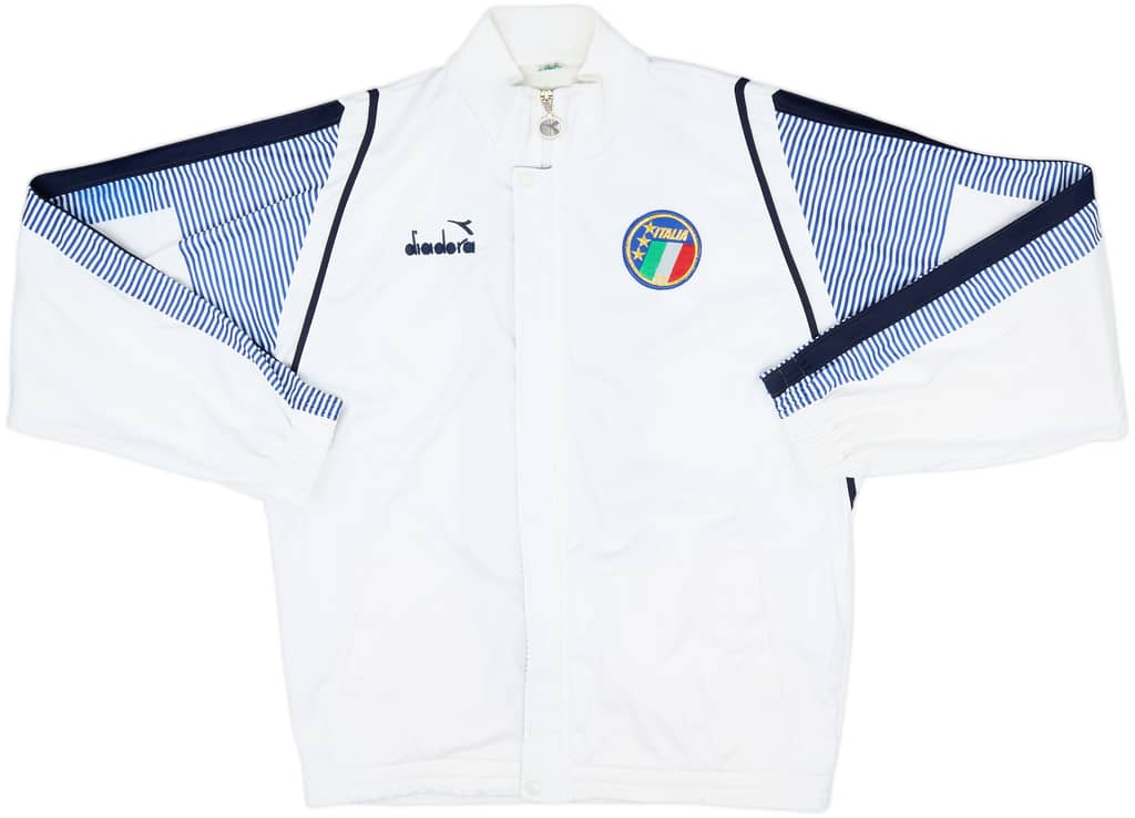1988-90 Italy Diadora Track Jacket - 8/10 - (L)