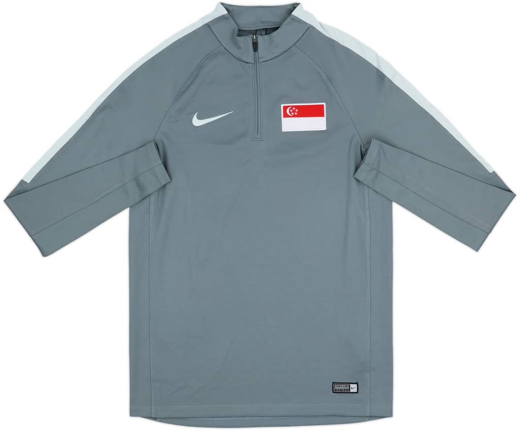 2016-17 Singapore Nike 1/4 Zip Drill Top - 8/10 - (M)