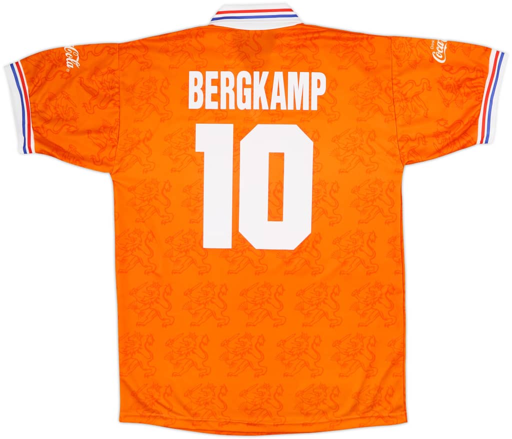 1994 Netherlands Home Shirt Bergkamp #10 - 10/10 - (XL)