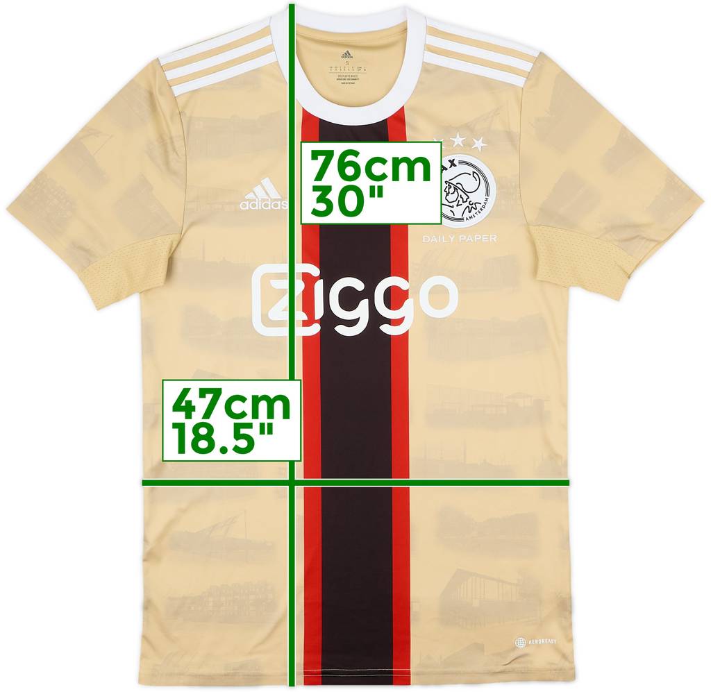 2022-23 Ajax Third Shirt - 9/10 - (S)
