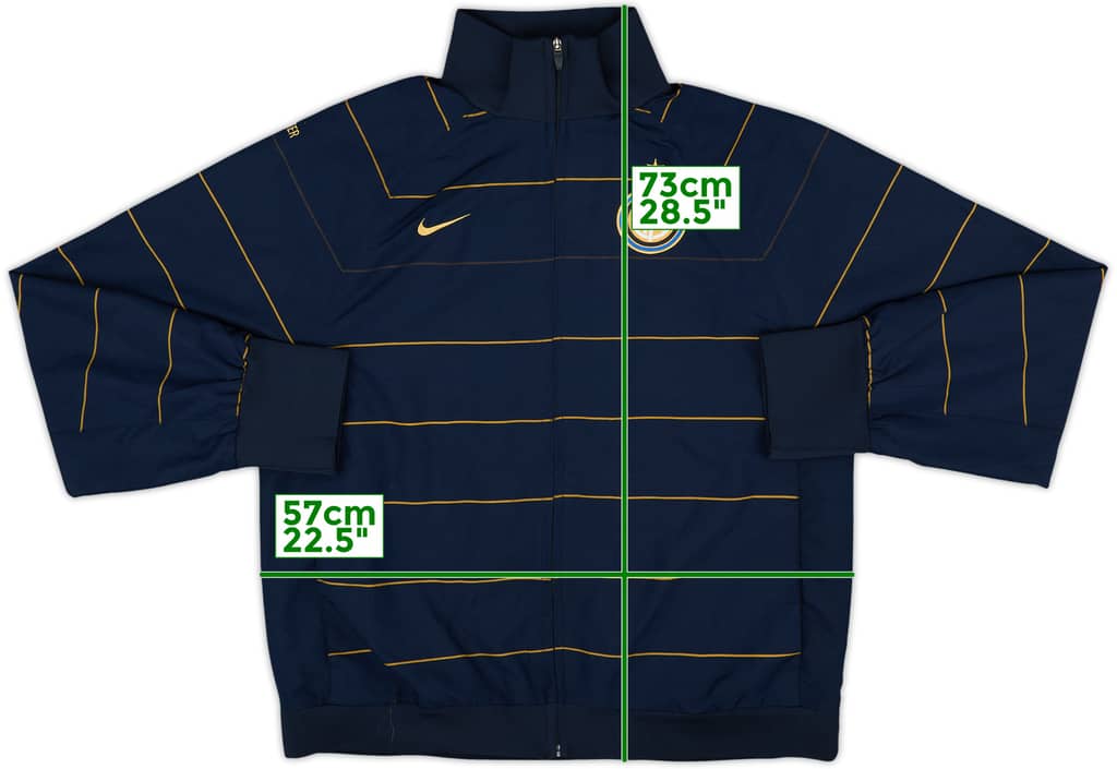 2008-09 Inter Milan Nike Track Jacket - 8/10 - (L)