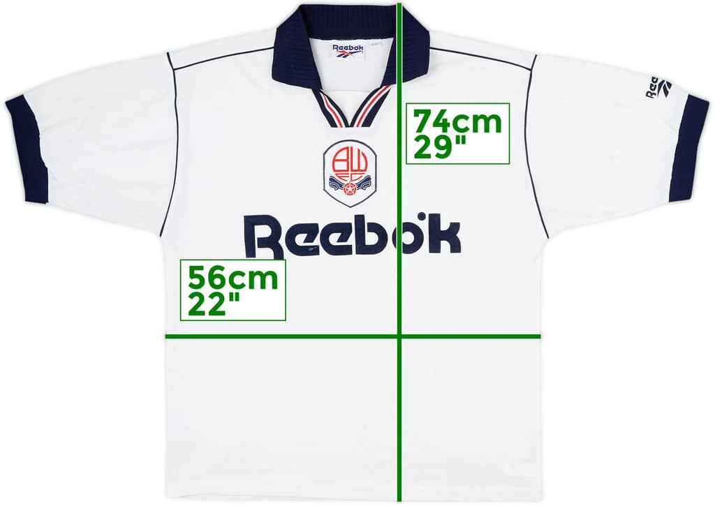 1995-97 Bolton Home Shirt - 8/10 - (M)