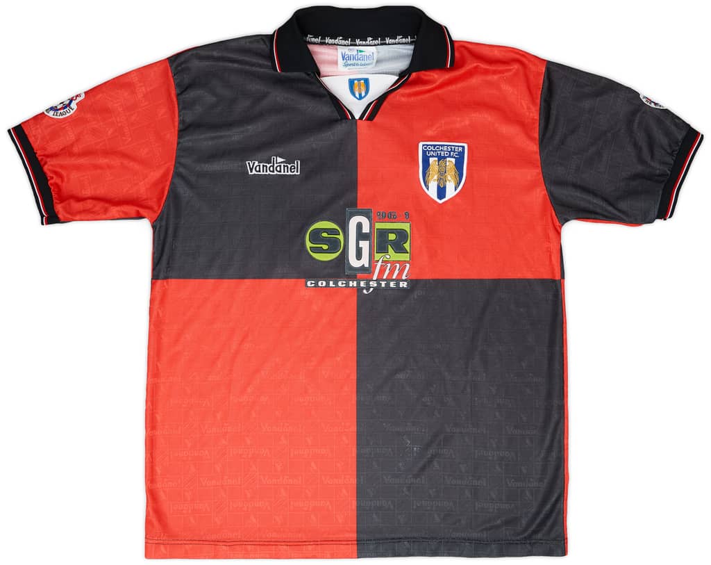 1995-96 Colchester United Match Issue Away Shirt #11
