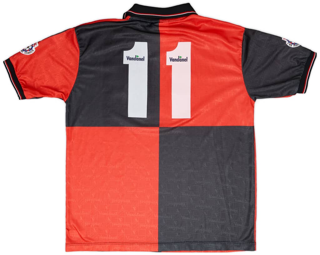 1995-96 Colchester United Match Issue Away Shirt #11