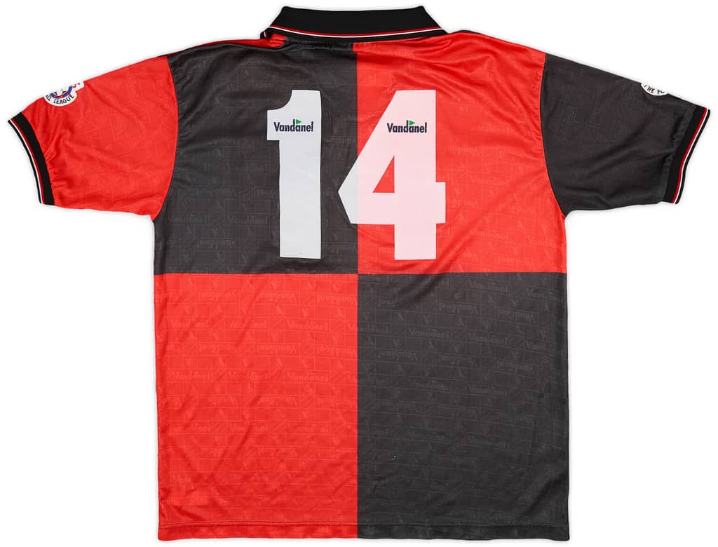 1995-96 Colchester United Match Issue Away Shirt #14