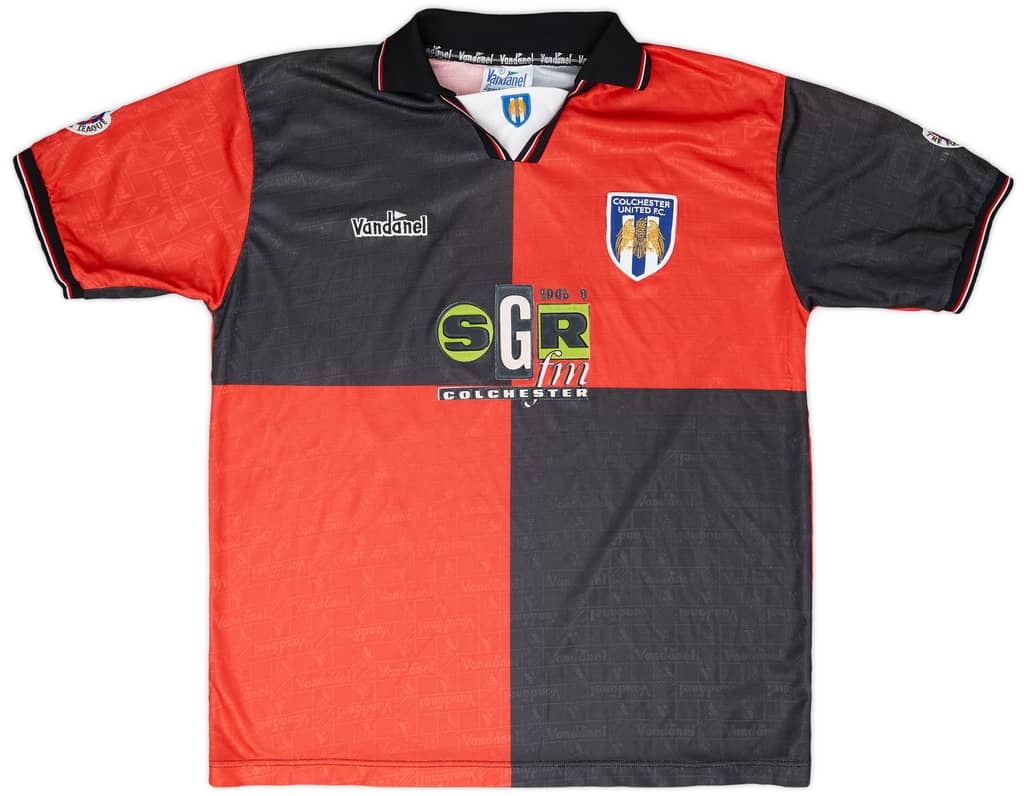 1995-96 Colchester United Match Issue Away Shirt #3