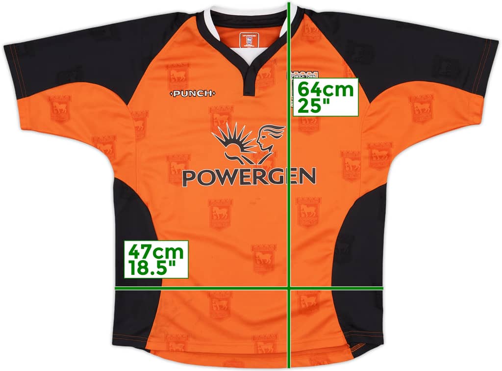 2004-06 Ipswich Away Shirt - 7/10 - (L.Boys)
