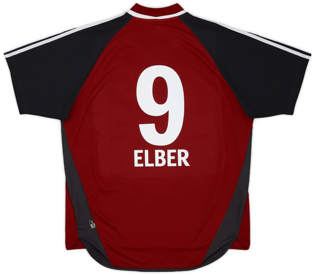 2001-02 Bayern Munich Home Shirt Elber #9 - 6/10 - (L)