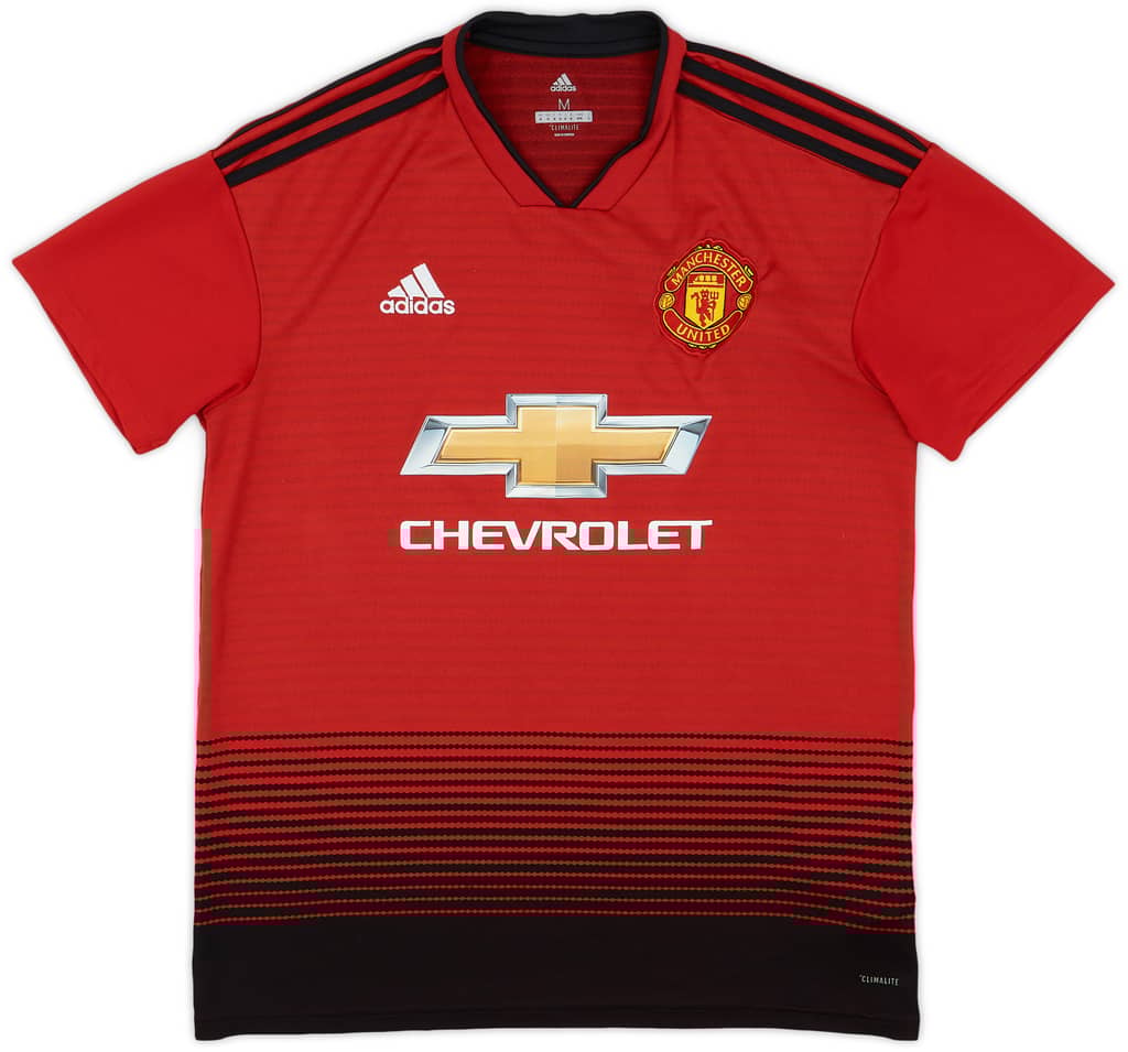 2018-19 Manchester United Home Shirt - 9/10 - (M)