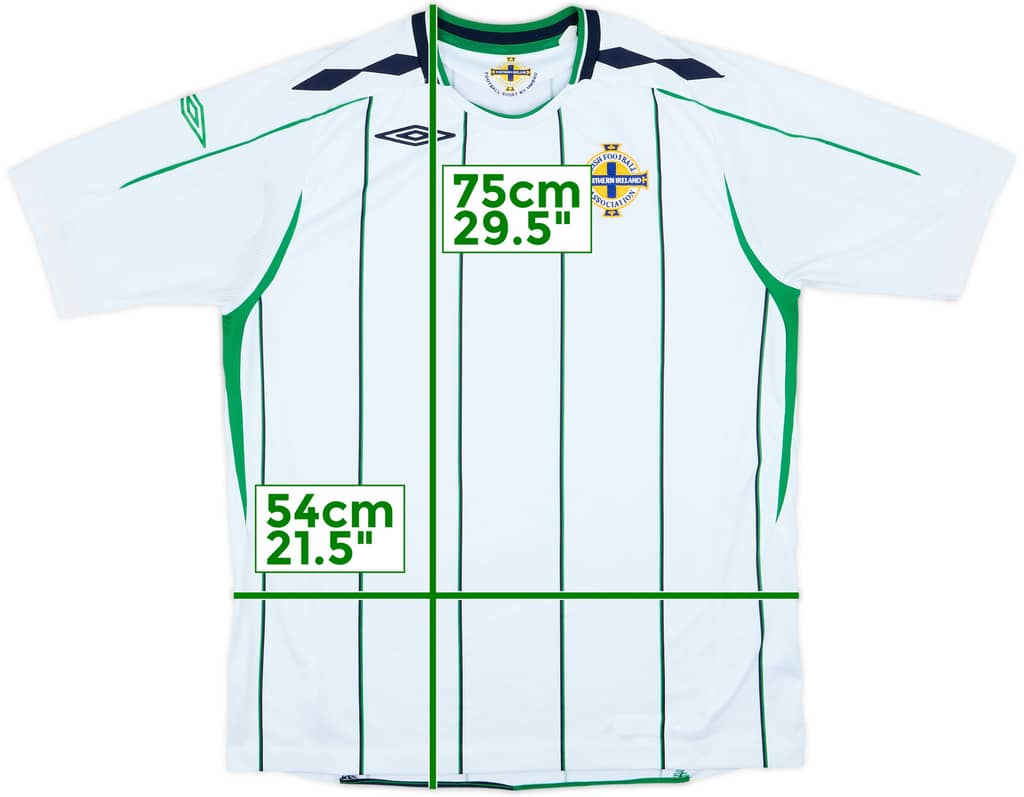 2008-09 Northern Ireland Away Shirt - 7/10 - (L)