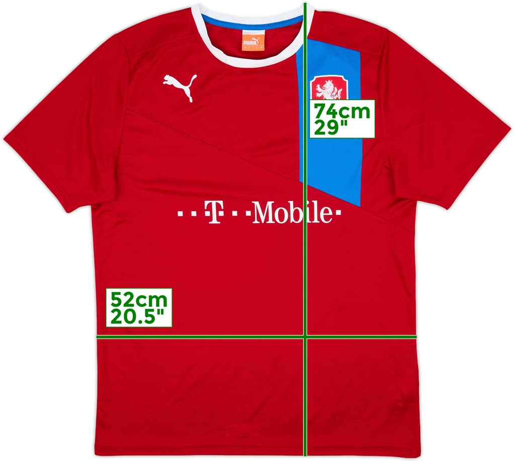 2012-13 Czech Republic Basic Home/Training Shirt - 9/10 - (L)