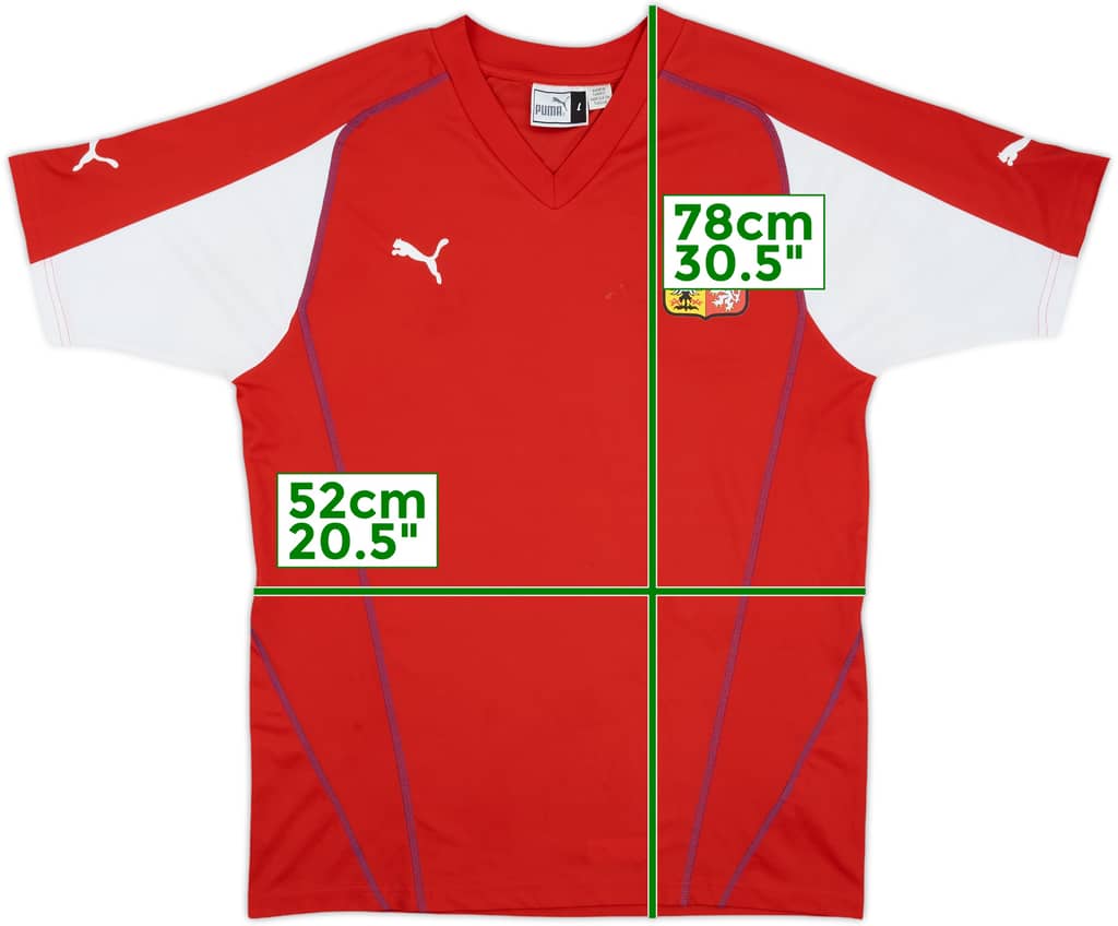 2004-05 Czech Republic Basic Home Shirt - 7/10 - (L)