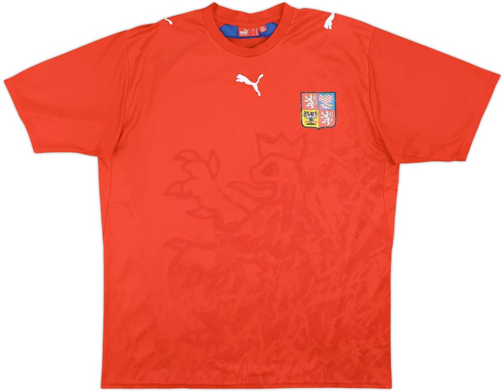 2006-08 Czech Republic Basic Home Shirt - 5/10 - (XL)