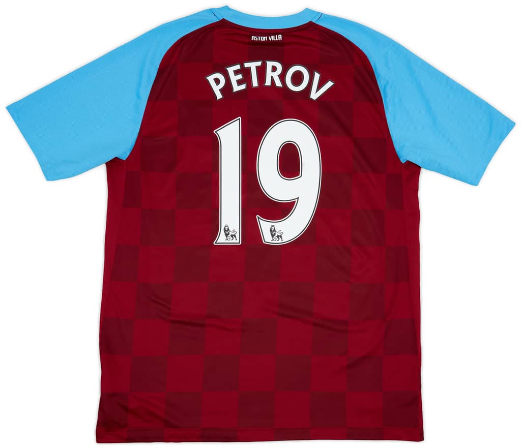 2011-12 Aston Villa Home Shirt Petrov #19 - 6/10 - (L)