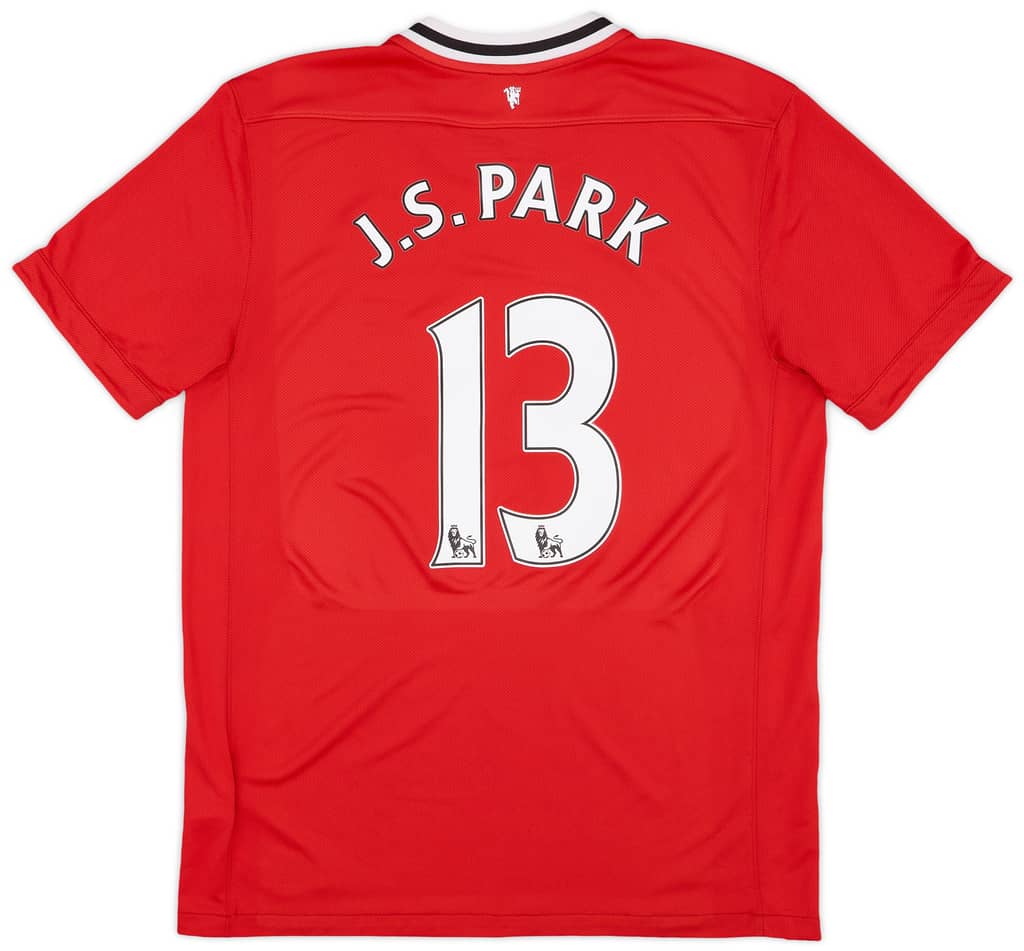 Camiseta de local del Manchester United 2011-12 J.S.Park #13 - 6/10 - (S)