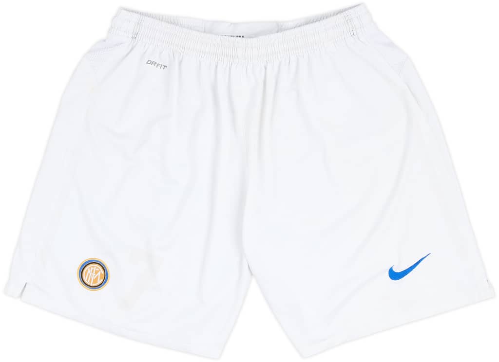2010-11 Inter Milan Away Shorts #7 - 4/10 - (XL)