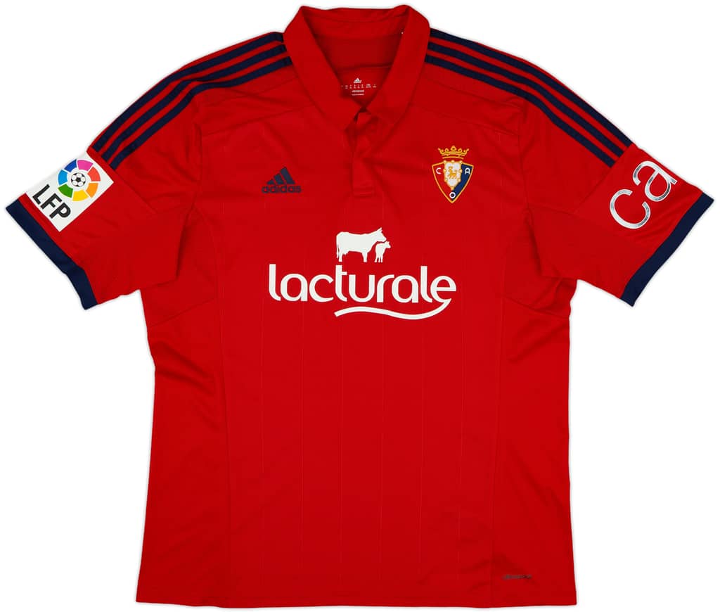 2014-15 Osasuna Home Shirt - 8/10 - (XL)