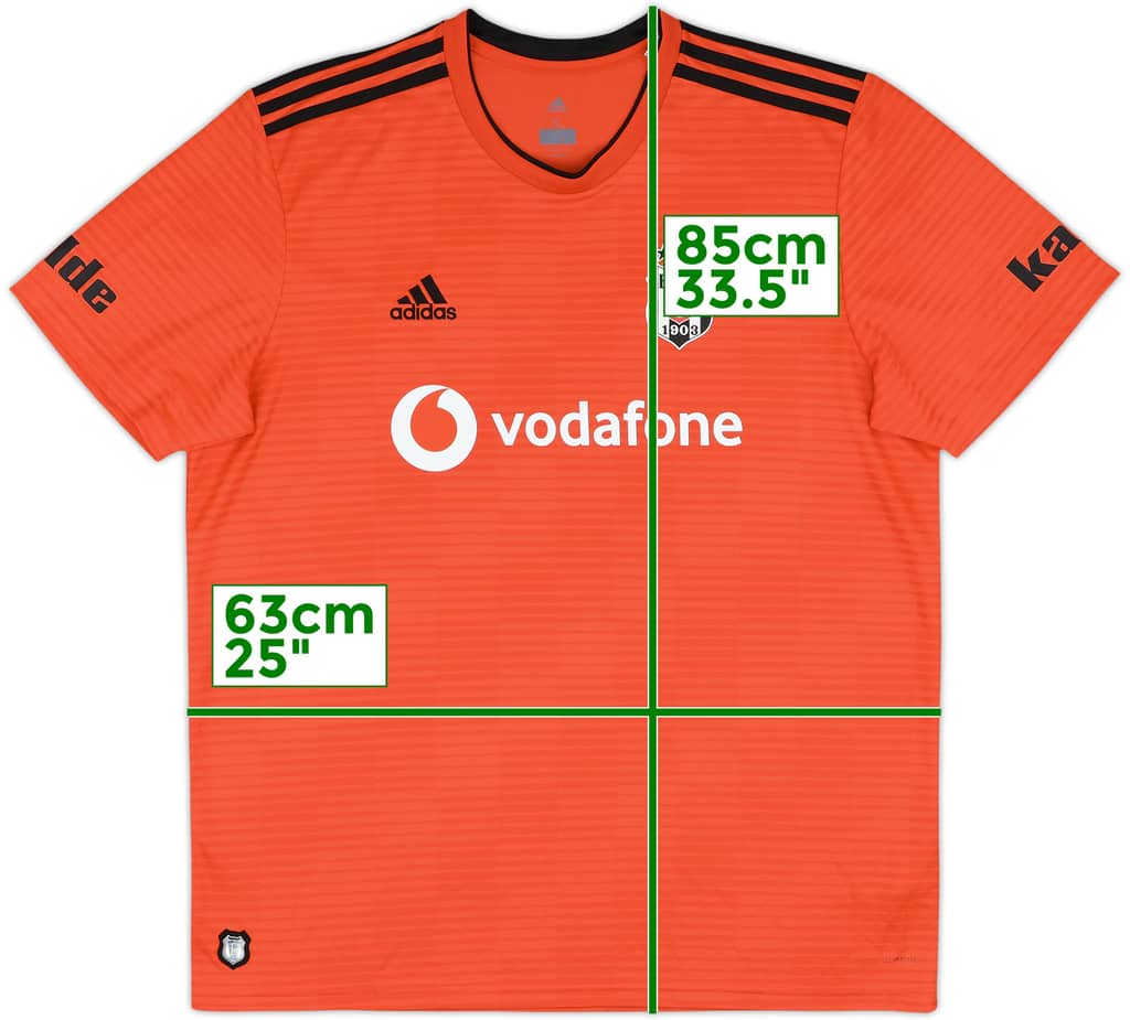 2018-19 Besiktas Third Shirt - 8/10 - (XL)