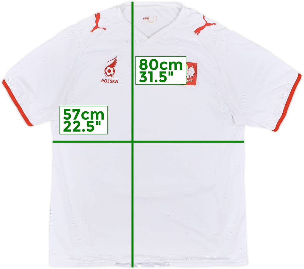2008 Poland Home Shirt - 8/10 - (XL)