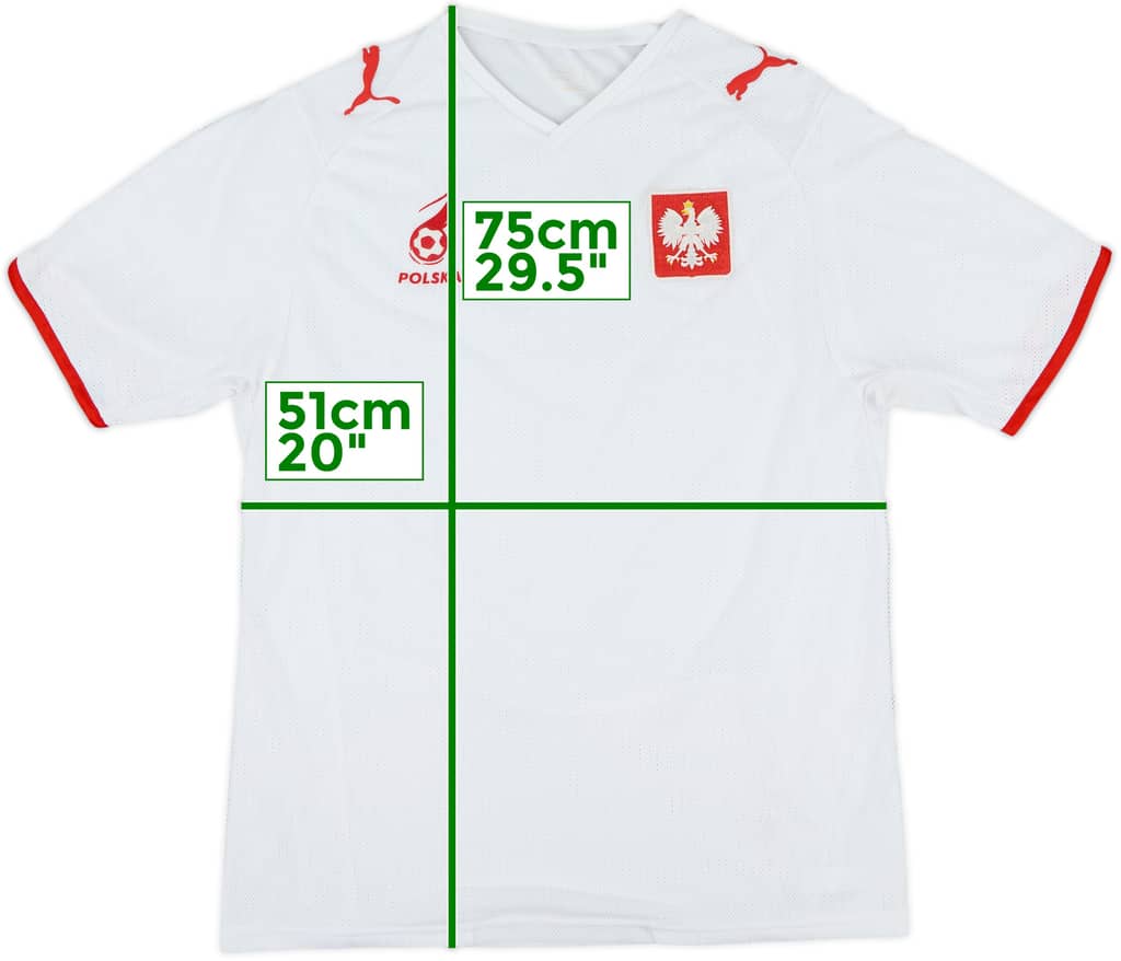 2008 Poland Home Shirt - 8/10 - (L)