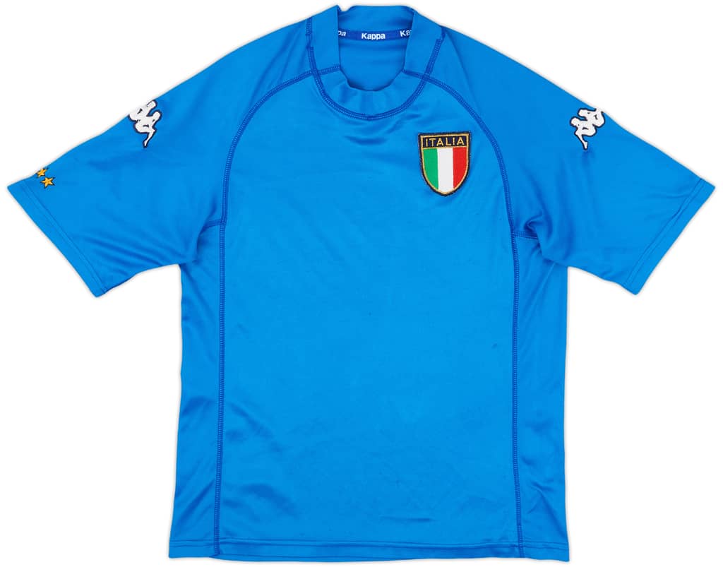 2000-01 Italy Home Shirt - 8/10 - (XL.Boys)