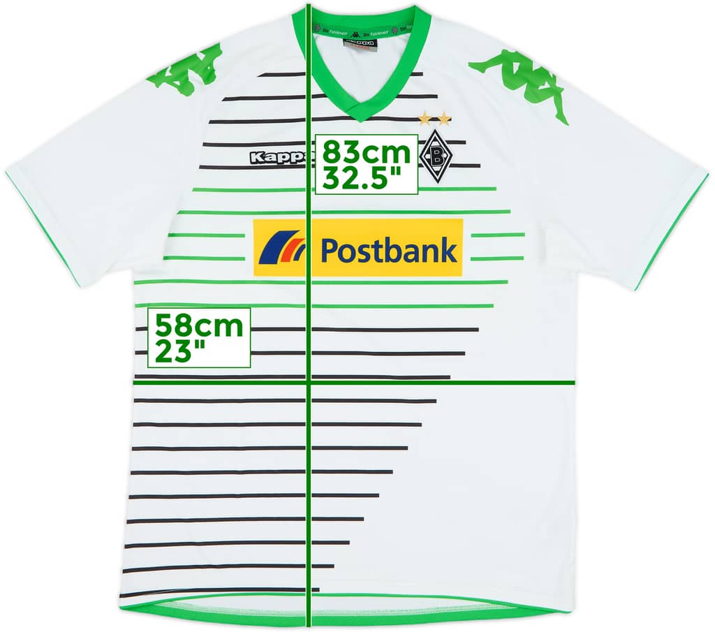 2013-14 Borussia Monchengladbach Home Shirt - 9/10 - (XL)