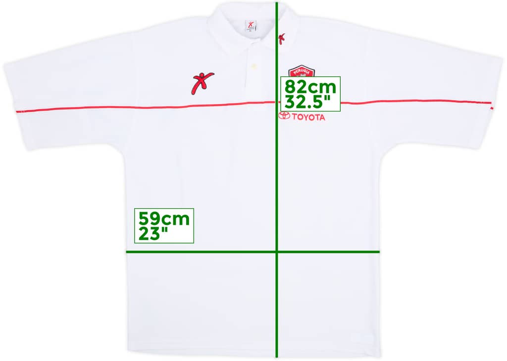 2003-04 Perugia Galex Polo Shirt - 7/10 - (XL)