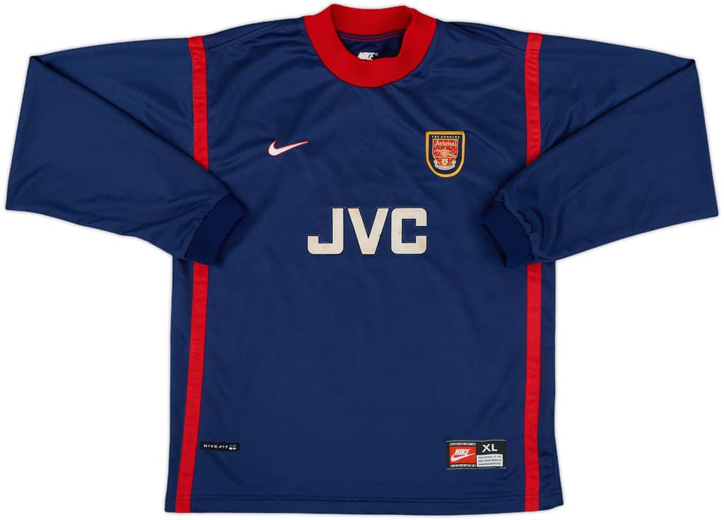 1998-99 Arsenal GK Shirt - 8/10 - (XL.Boys)